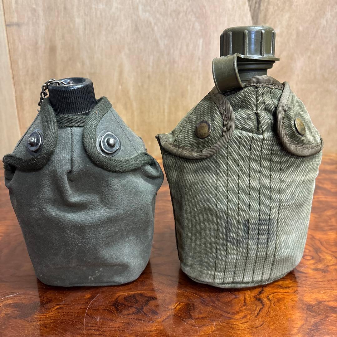 オリーブドラブ 水筒 カップ付き　0205o229