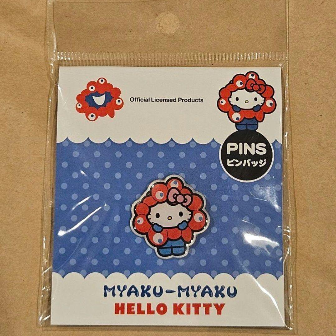 新品】サンリオ ハローキティ ミャクミャク ピンバッジ EXPO 大阪関西