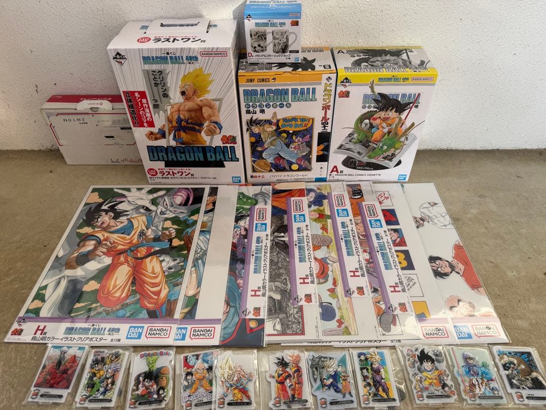 E*g様 ドラゴンボール 一番くじ 40th 40周年 A賞、B賞、ラストワン、