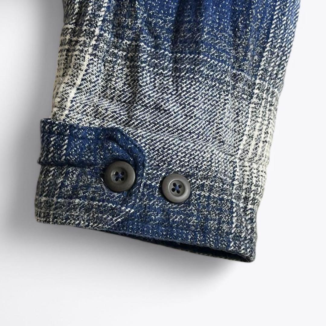 価格交渉可】patagonia オンブレ シャドー リバーシブル ネルシャツ