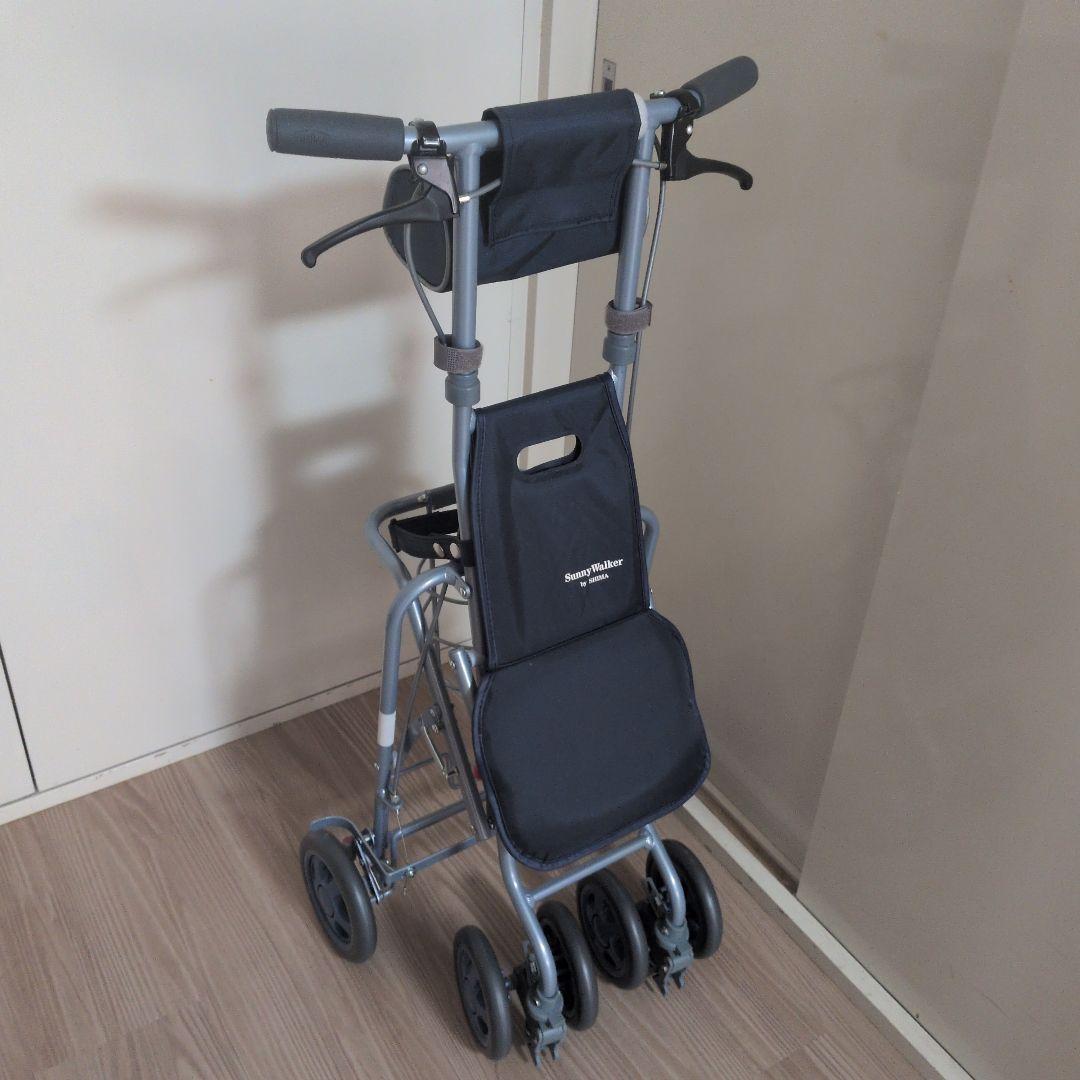 SunnyWalker シルバーカー ブラック