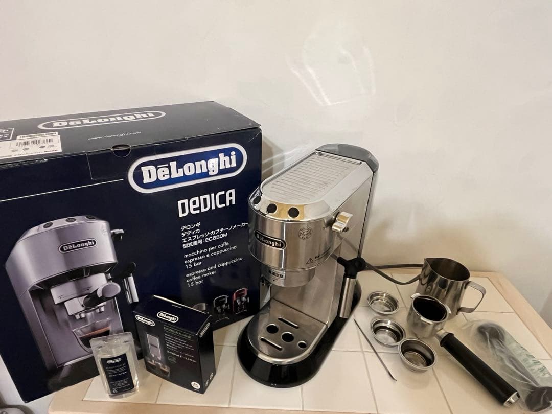 DeLonghi デロンギ テディカ　エスプレッソカプチーノマシン+おまけ
