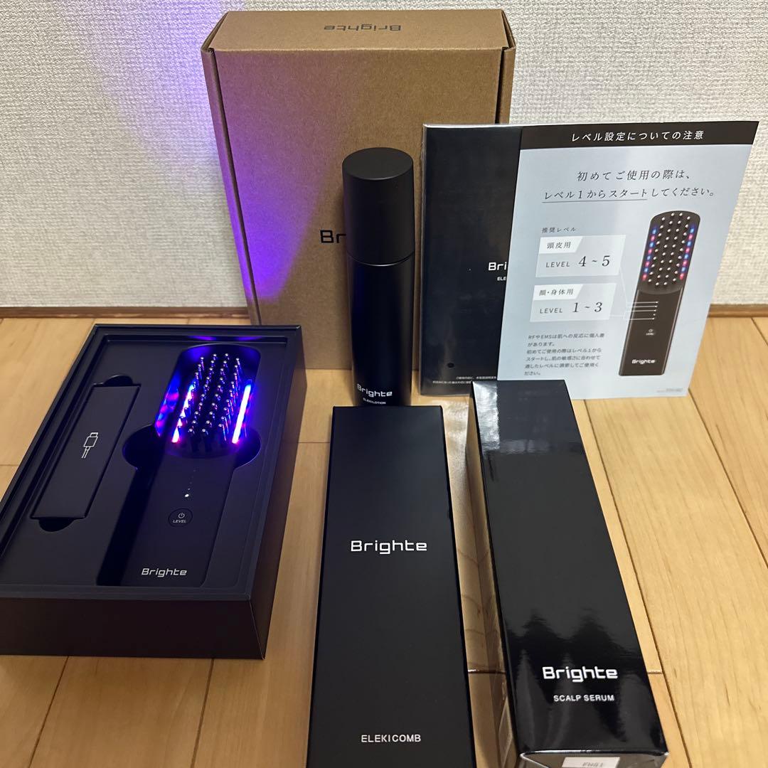 エレキブラシELIKICOM & ELIXIR LOTION & スカルプセラム