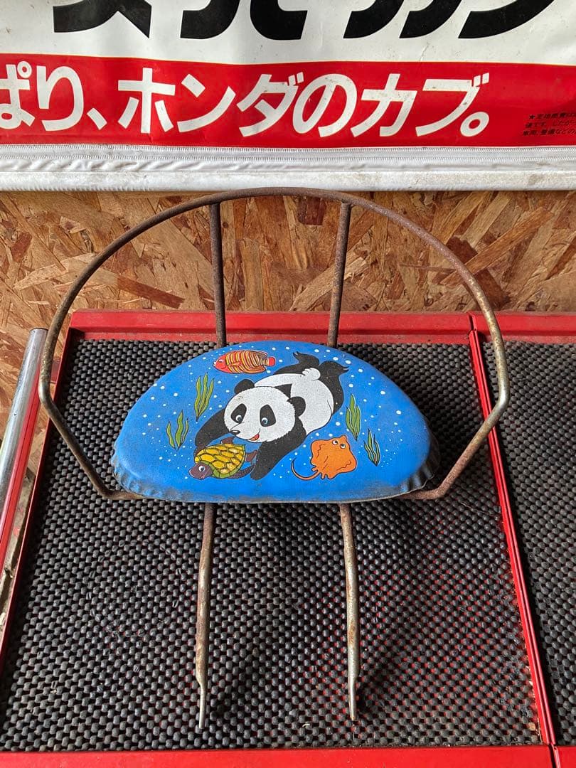 当時物 希少 スーパーカブ C100 チャイルドシート 子供乗せ