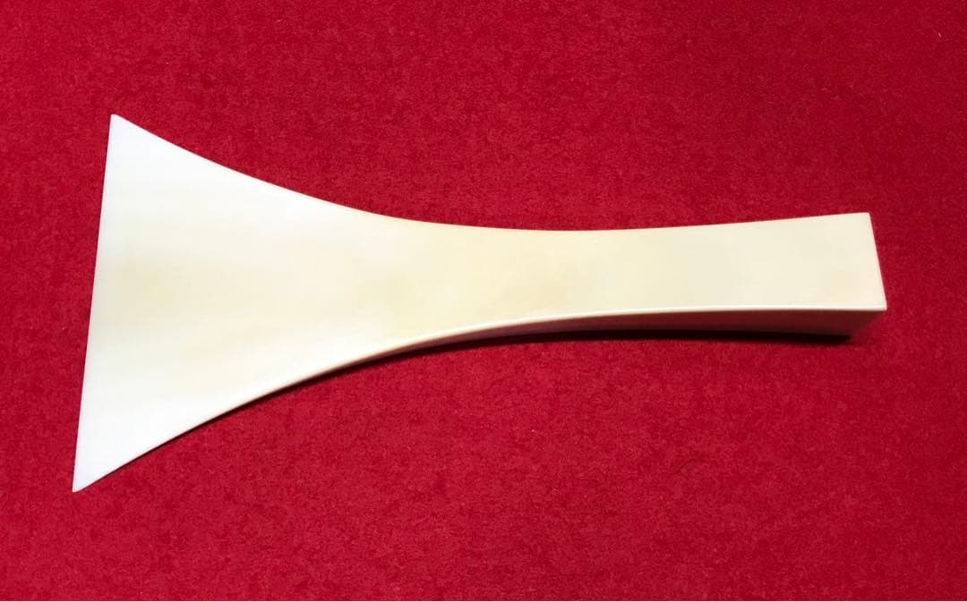 三味線撥75天然素材マンモス/三味線/弦楽器