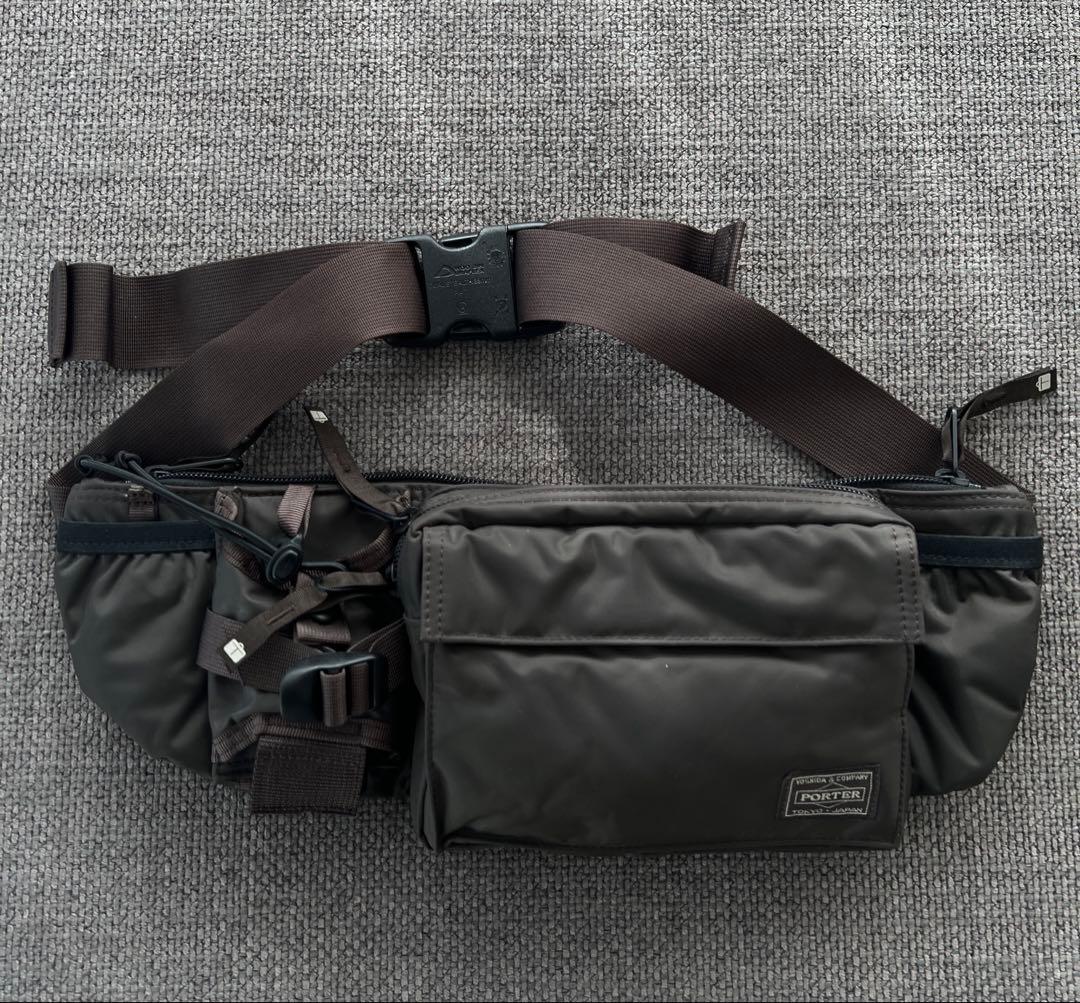 希少 超美品 HEADPORTER BROWNIE ウエストポーチ 藤原ヒロシ