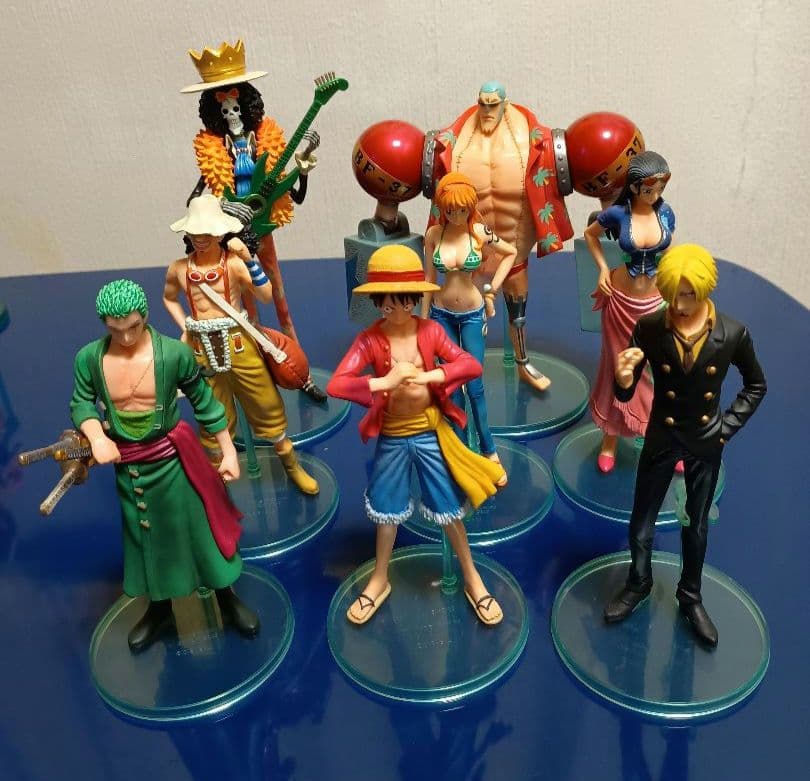 ワンピース　超スタイリング　麦わらの一味　新世界衣装バージョン　8体