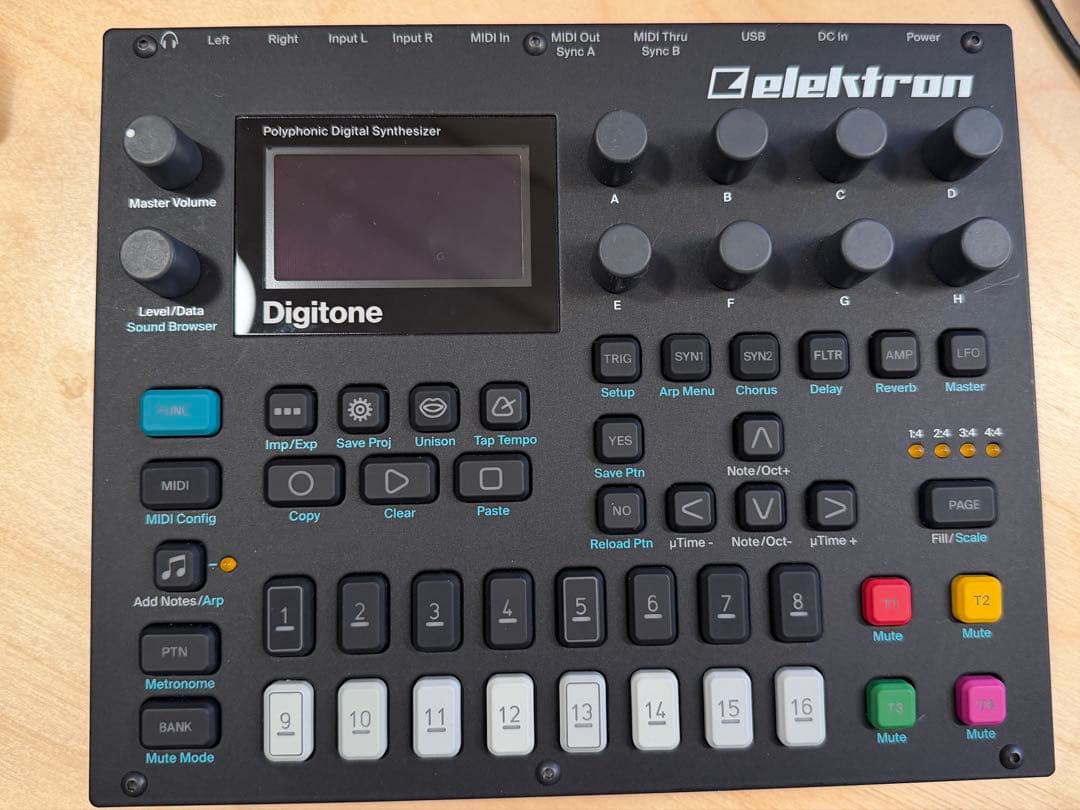 Elektron Digitone シンセサイザー　ドラムマシン 新発売! Elektron/Digitone II】DAWを開くのって面倒ですよね