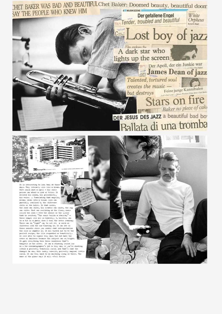 Let's Get Lost Chet Baker A FANBOOK Tee - メルカリ