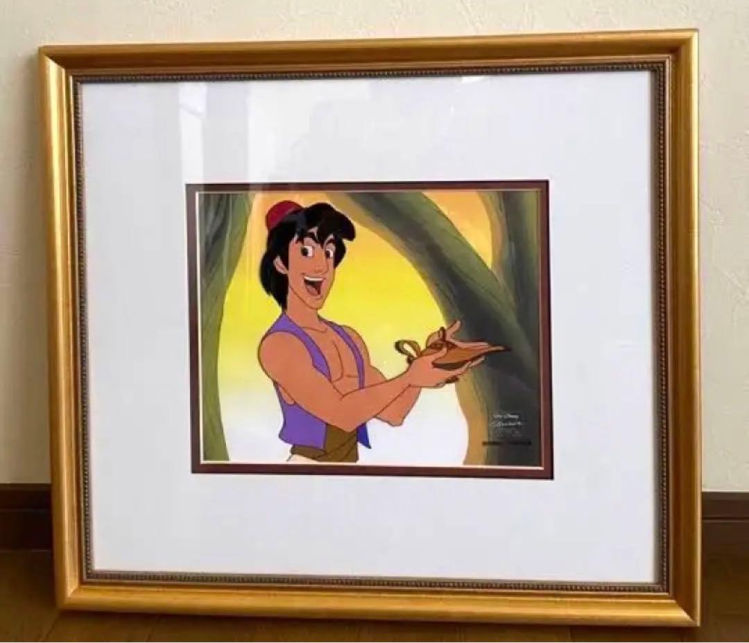 ディズニー　アラジン　セル画　レア　ディズニーランド　TDL c7133de42125c9ea3b1189413ad10f