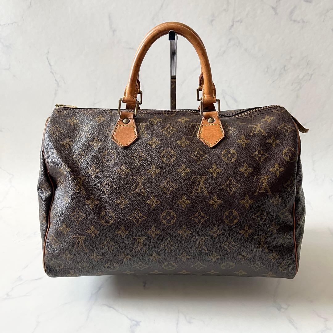ルイヴィトン モノグラム スピーディー35 ボストンバッグ PVC M41524