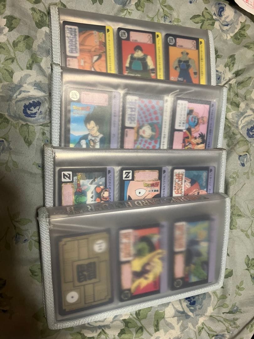 ドラゴンボールカード 本弾のみ　120ポケットホルダーセット　4冊分　キラ含む