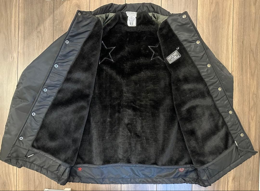 M&M CUSTOMPERFORMANCEUNRIVALEDボアコーチジャケット - メルカリ