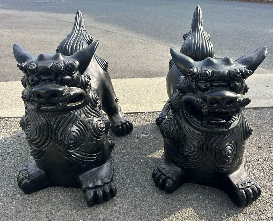 シーサ　シーサー　特大　陶器　大型　沖縄　魔除け　狛犬　置物　縁起物　石敢當 しまんちゅ工房が取り扱うシーサーを大きい順に並べてみました。
