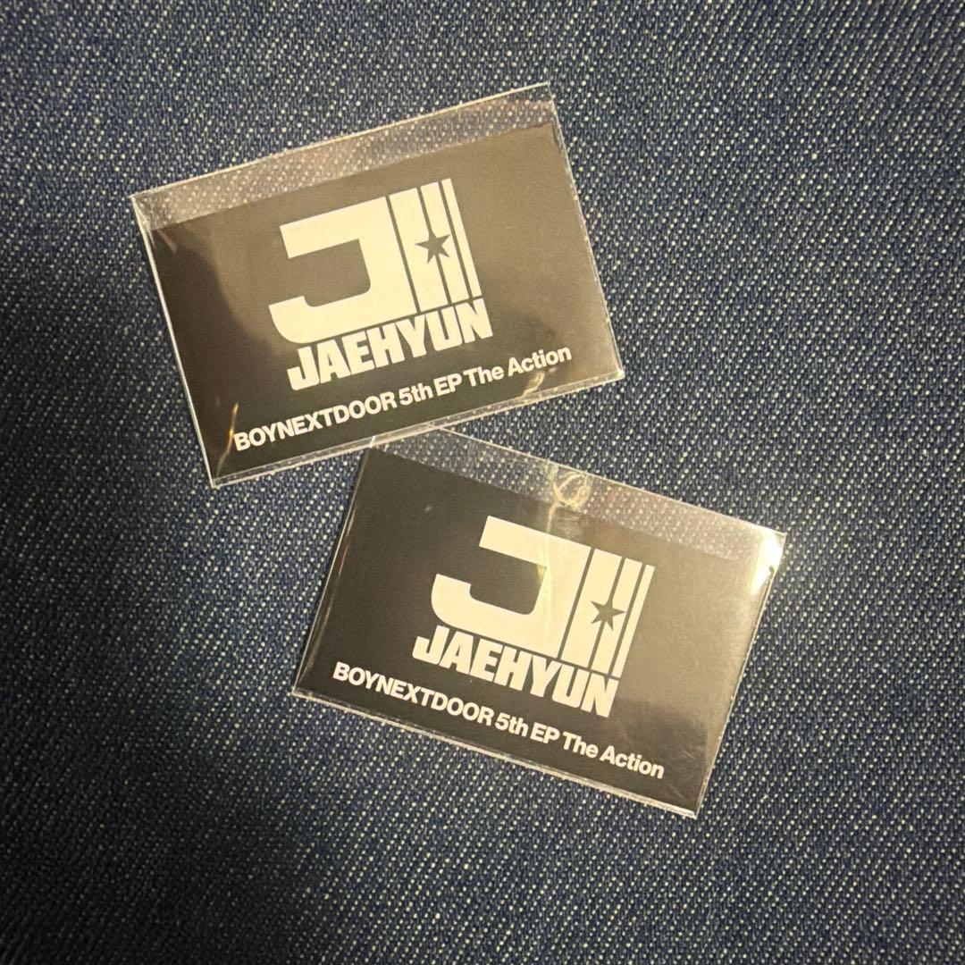 BOYNEXTDOOR The ACTION 特典 ステッカー ジェヒョン - メルカリ