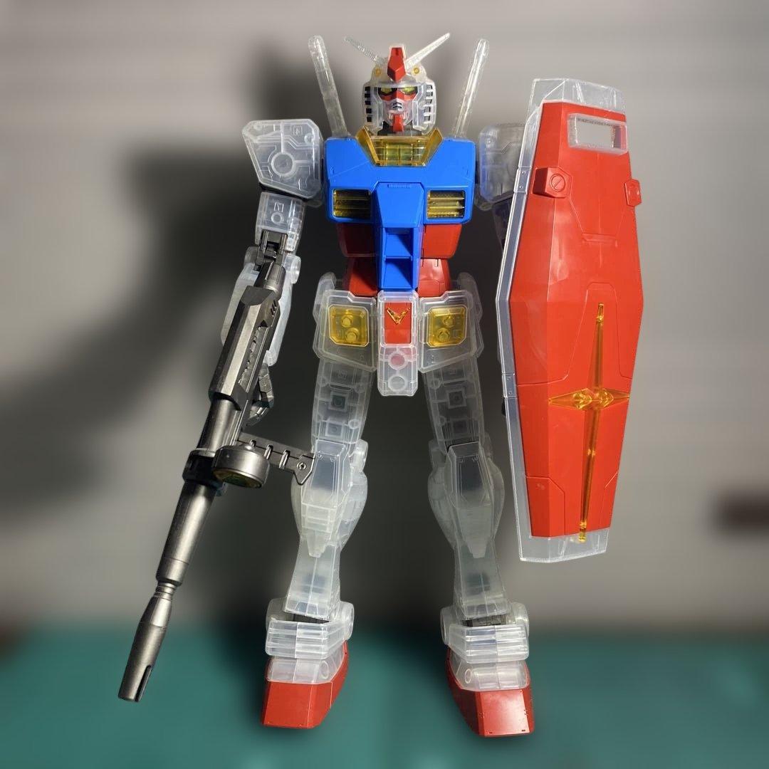 メガサイズモデル 1/48 RX-78-2ガンダム ソリッドクリアリバース