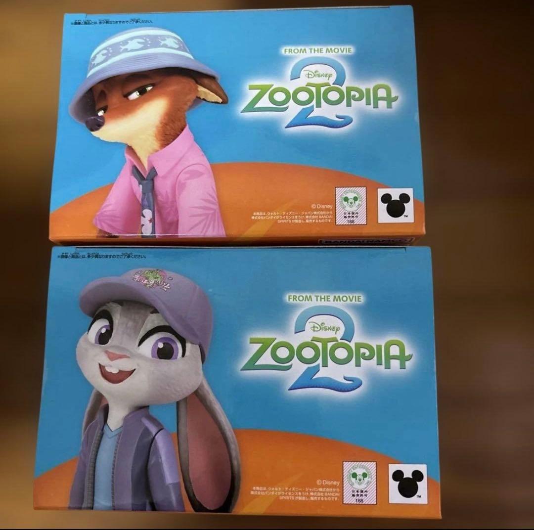 新品未開封】ズートピア2 ニックワイルド＆ジュディホップス - メルカリ