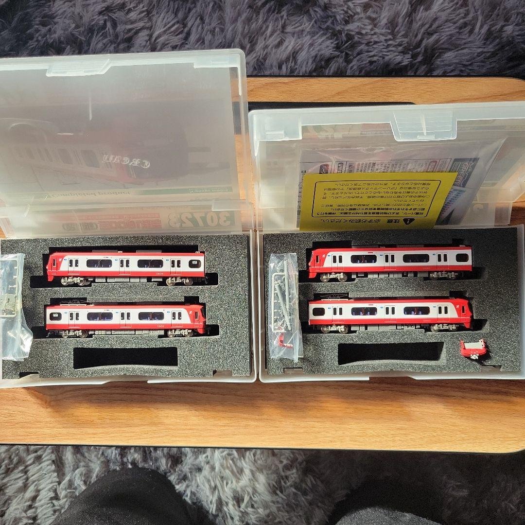 GREENMAX 名鉄1800系基本2両+増結2両セット中古 30377＞名鉄1800系（旧塗装）増結2両編成セット（動力無し）｜Nゲージ