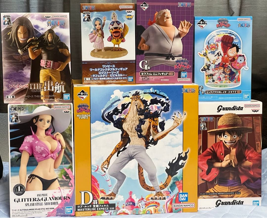 ワンピース フィギュア まとめ売り 7点 - メルカリ
