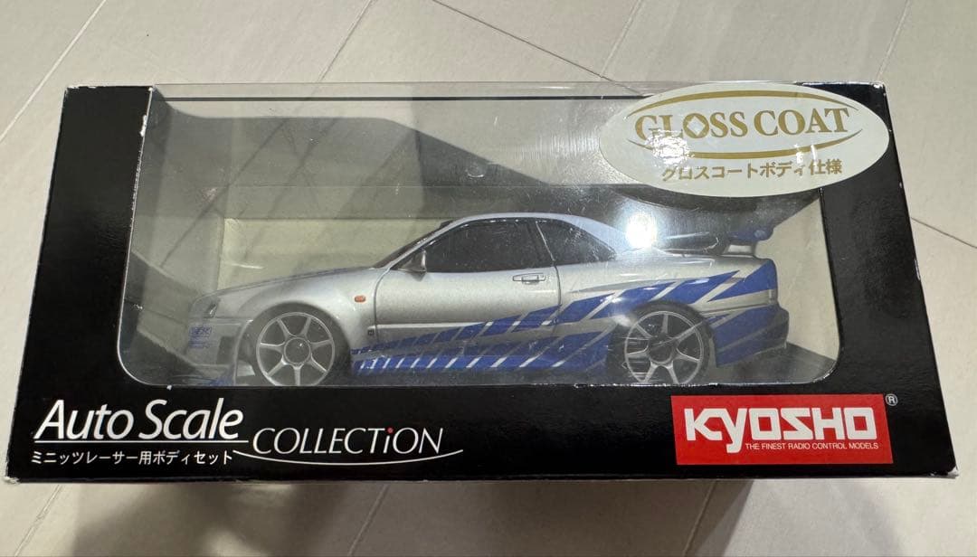 京商Mini-Z ミニッツ　ワイルドスピード　スカイライン GT-R R34 京商 Mini-z 日産 スカイライン GT-R R34 ワイルドスピード MZG34WS