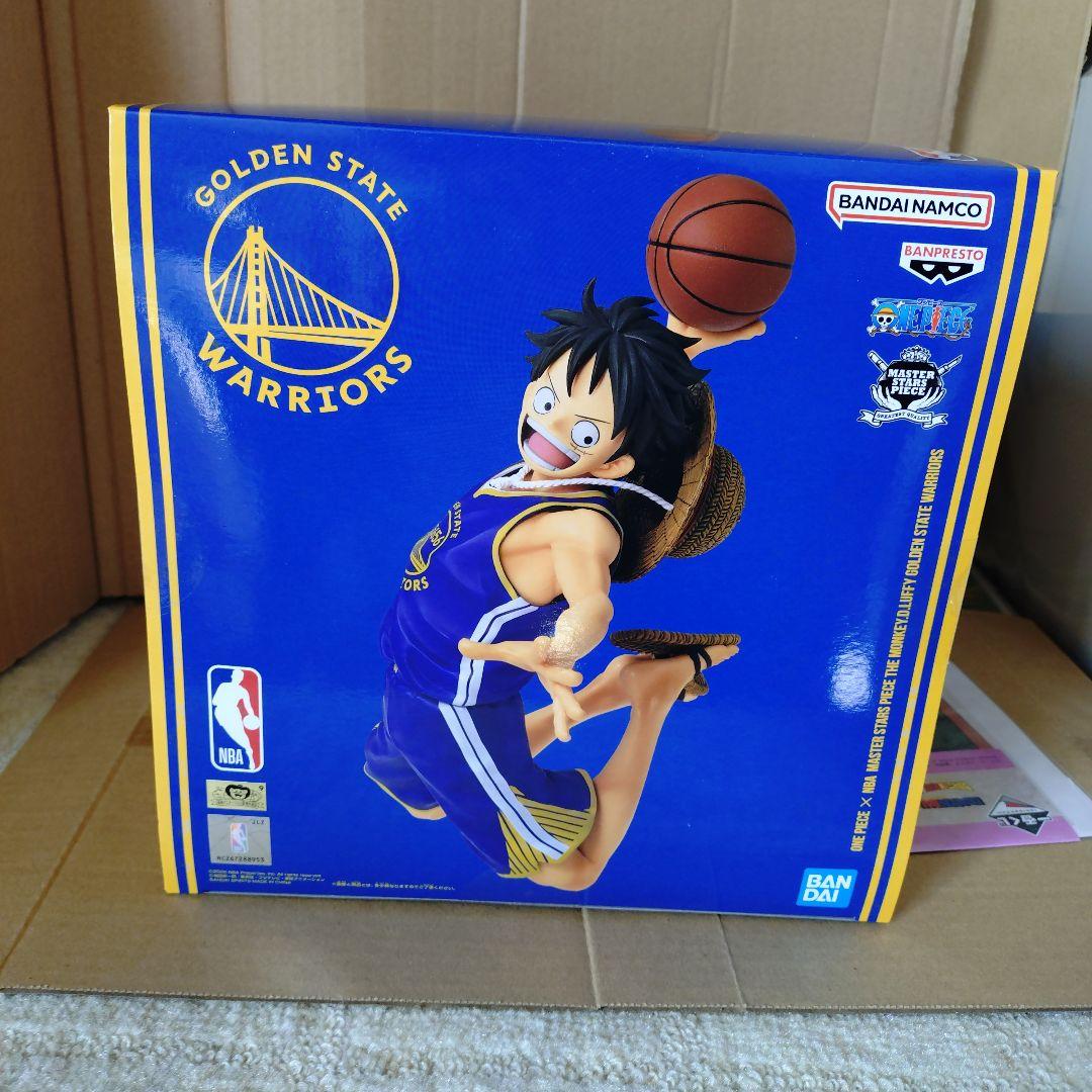 新品未開封　ワンピースベースショップ　NBA 　ウォリアーズ　ルフィ