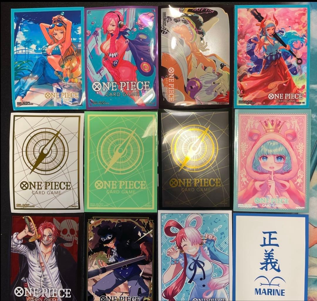ワンピースカード 青黄ナミデッキ 公式スリーブ50枚付き - メルカリ