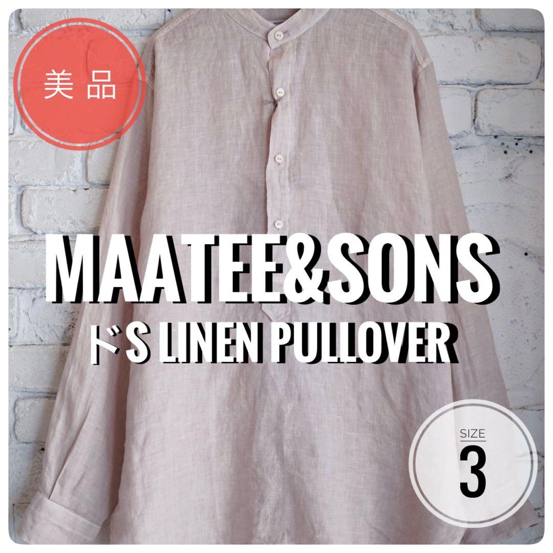 【美品】25ss MAATEE&SONSドS Linen SAKURA 3