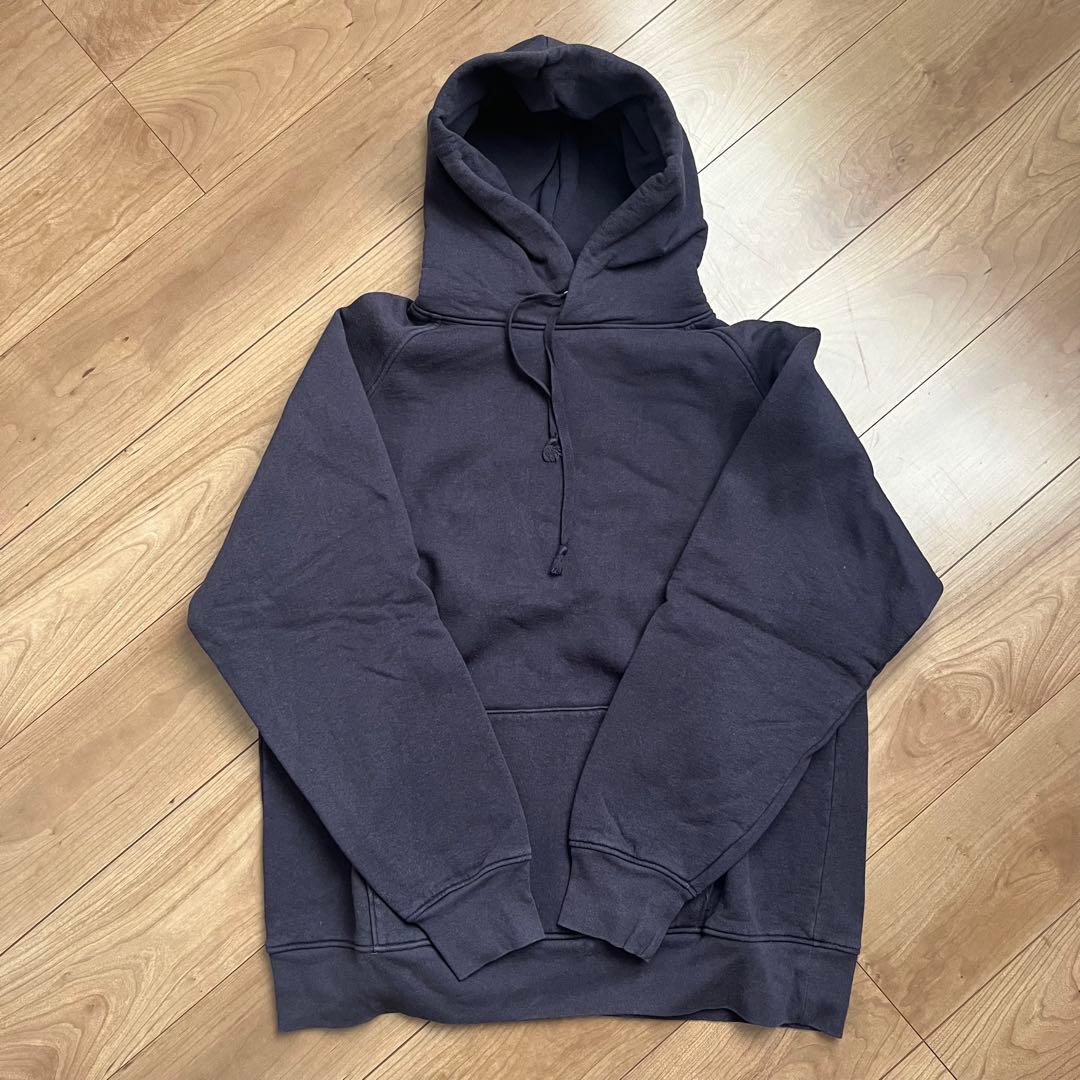 ケロさん専用 comoli コットン吊裏毛パーカ ネイビー