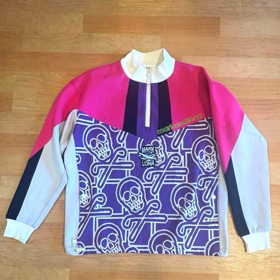 ◼️MARK&LONA ◼️スカル柄ジャージジャケット ◼️46秋冬