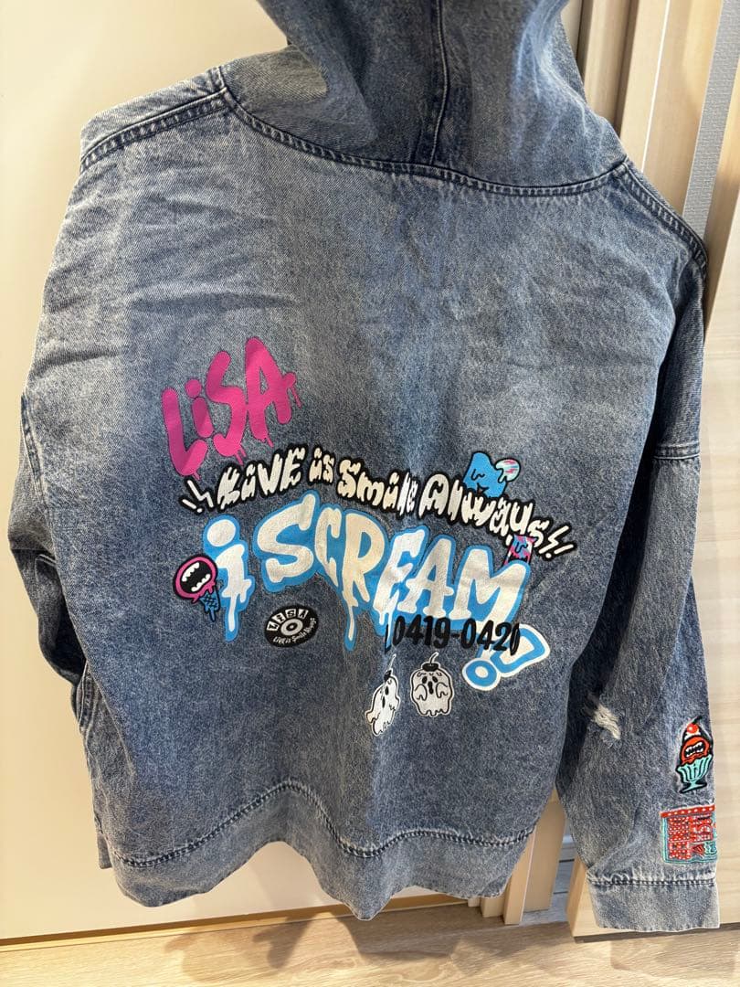 LiSA iSCREAM デニムパーカー - メルカリ