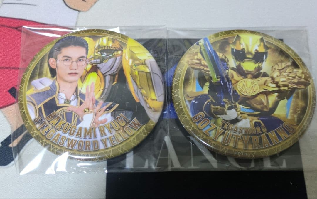 ゴジュウジャー ゴジュウティラノ 缶バッジ 神田聖司 暴神竜儀 - メルカリ