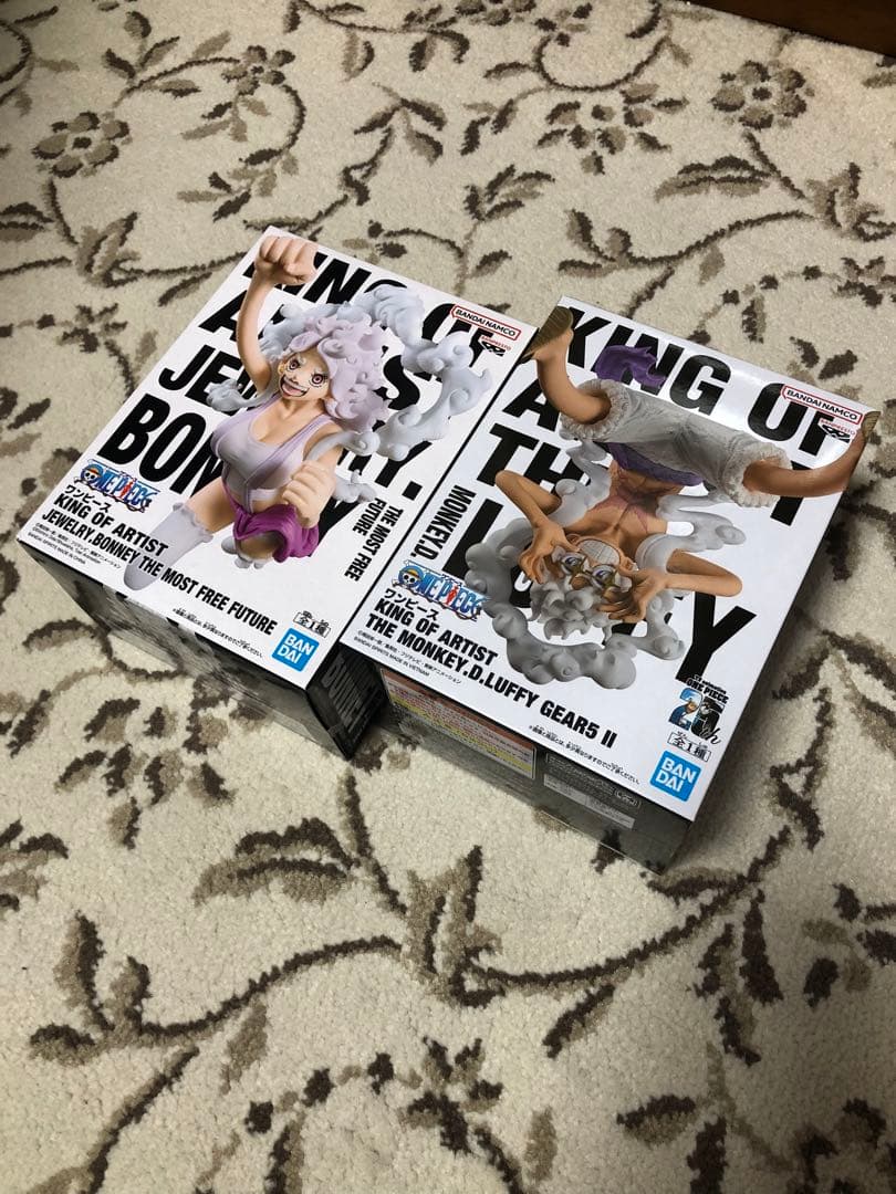 ワンピース フィギュア ルフィ ボニー 2体セット ニカ キングオブ