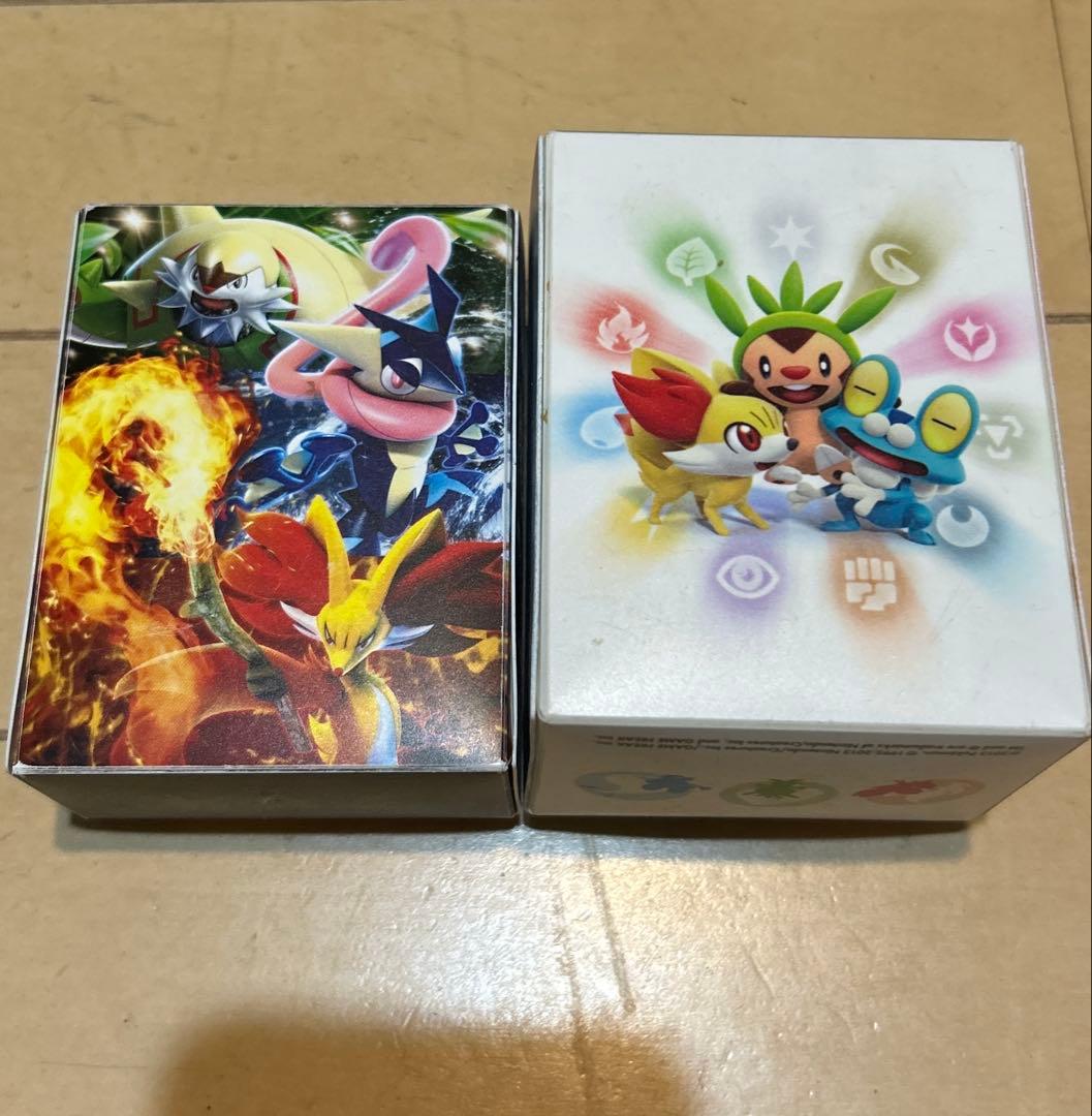 ポケモンカード xy 御三家 デッキケース セット - メルカリ