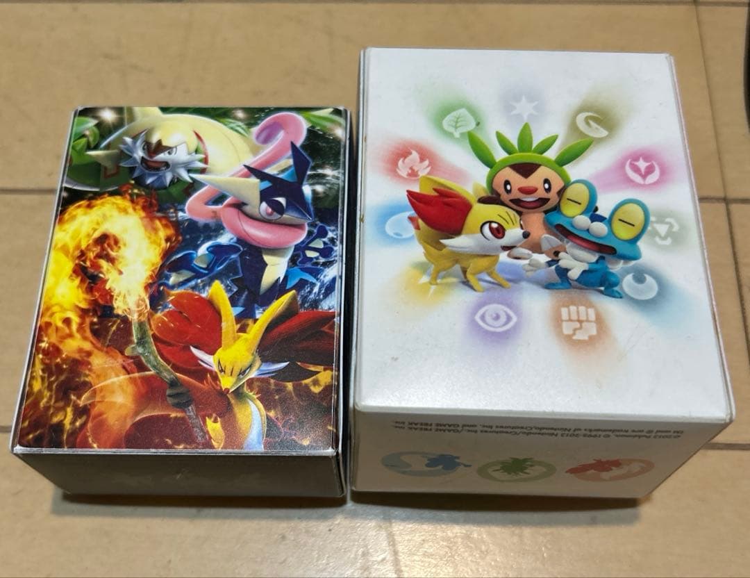 ポケモンカード xy 御三家 デッキケース セット - メルカリ