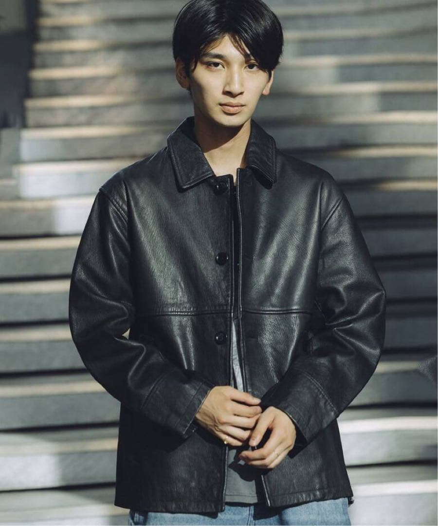 ゴートレザー ウォッシュド カーコート　ジャーナルスタンダード　25AW