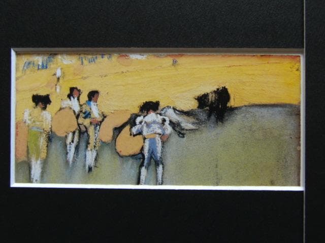 ピカソ、【闘牛】、新品高級額 額装付、年代物・希少画集画、状態良好