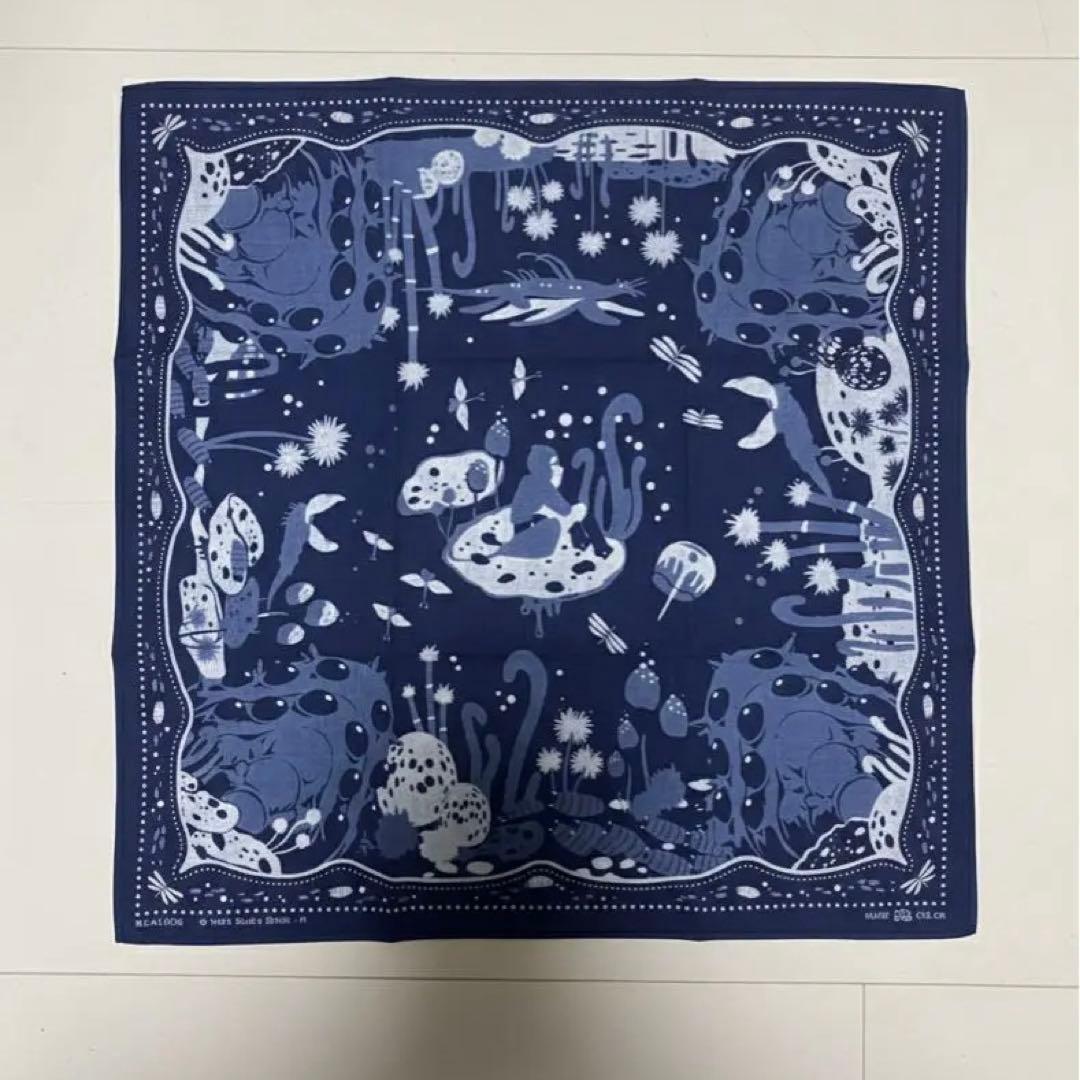 【激レア】「アニメージュとジブリ展」×BUAISOU 風の谷のナウシカ　バンダナ