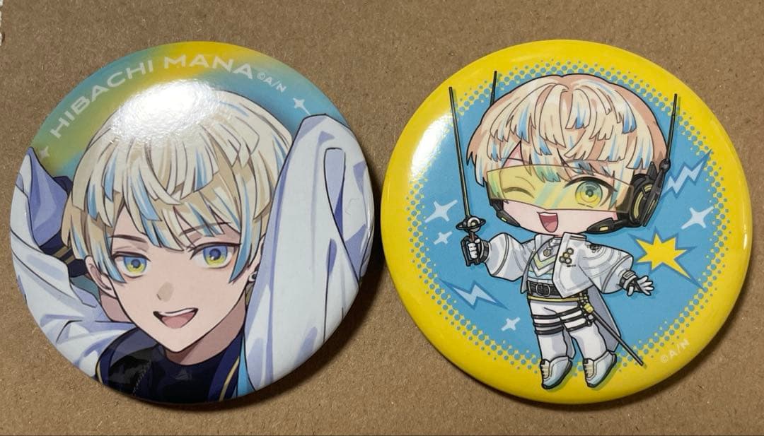 にじさんじ half anniversary ランダム缶バッジ 緋八マナ 2点① - メルカリ