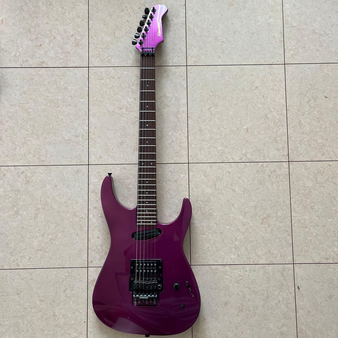 t*3様 FERNANDES パープル エレキギター