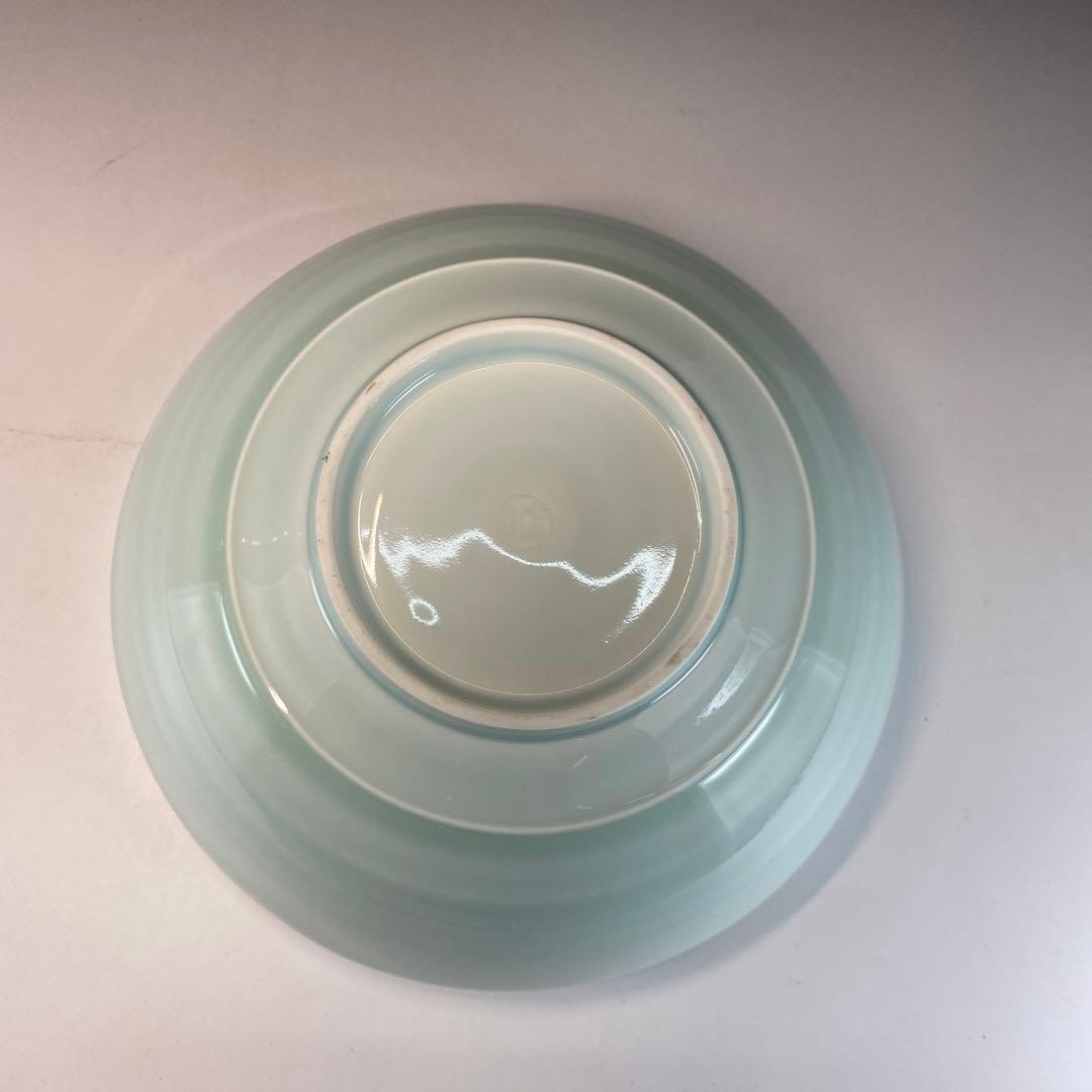 茶道具】快山窯 塚本快示造 青青磁菓子鉢（共箱） - メルカリ