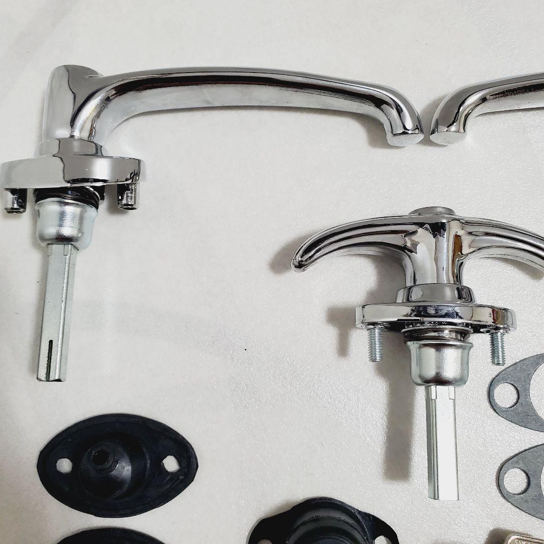 ローバーミニ ドアハンドル 3点 セット 1966年~ Mk1,Mk2用 - メルカリ