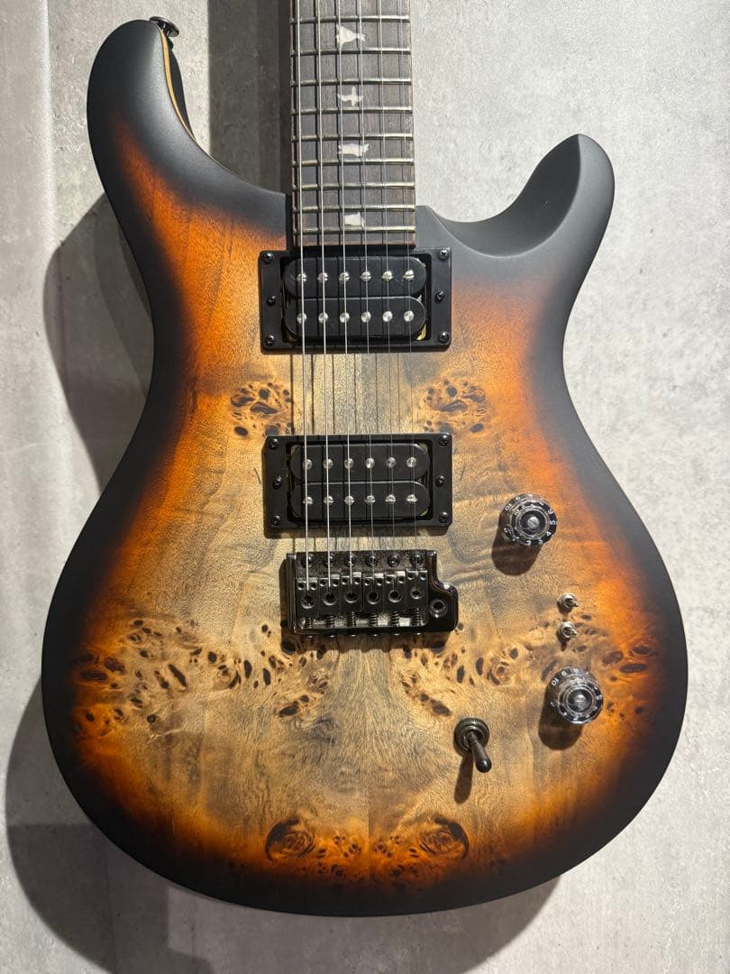 ギター PRS SE Custom 24-08 Poplar Burl