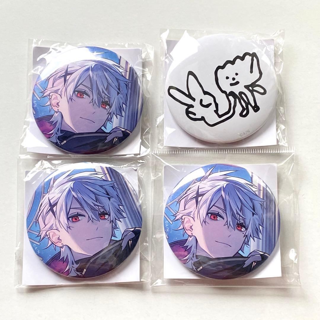 葛葉 カプセルトイ 缶バッジ 4点セット にじさんじ ChroNoiR - メルカリ