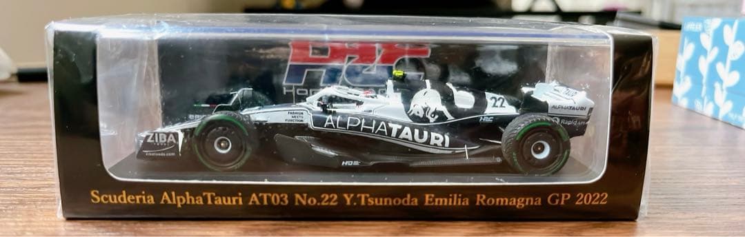 新品未開封 2022F1鈴鹿グランプリ限定 角田裕樹 エミリアロマーニャ仕様