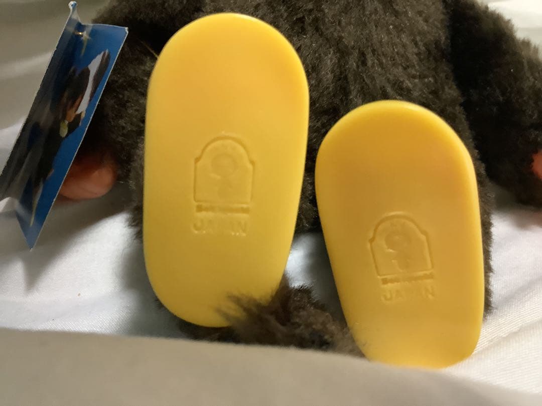 昭和レトロ 超美品 ふた子のモンチッチ 当時物 1974 セキグチ ブルー