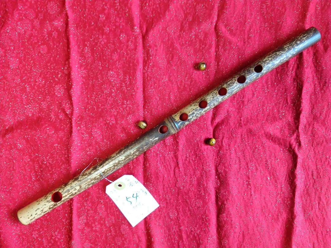 54 吹きやすさ抜群 和笛 眞笛 竹笛 古典調六穴六本調子 根岸篠笛工房