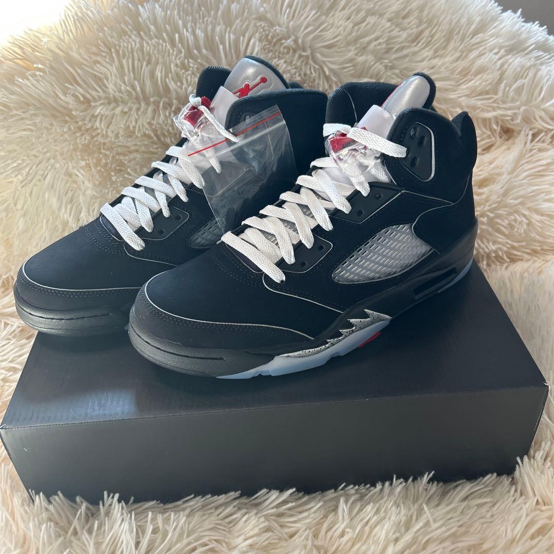 Air Jordan 5 ブラック/レッド