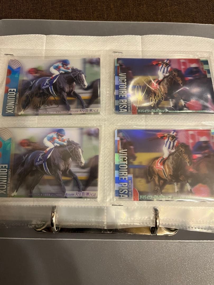 サラブレッドホースコレクション ノーマルカードコンプ。 サイン16/30枚コンプ