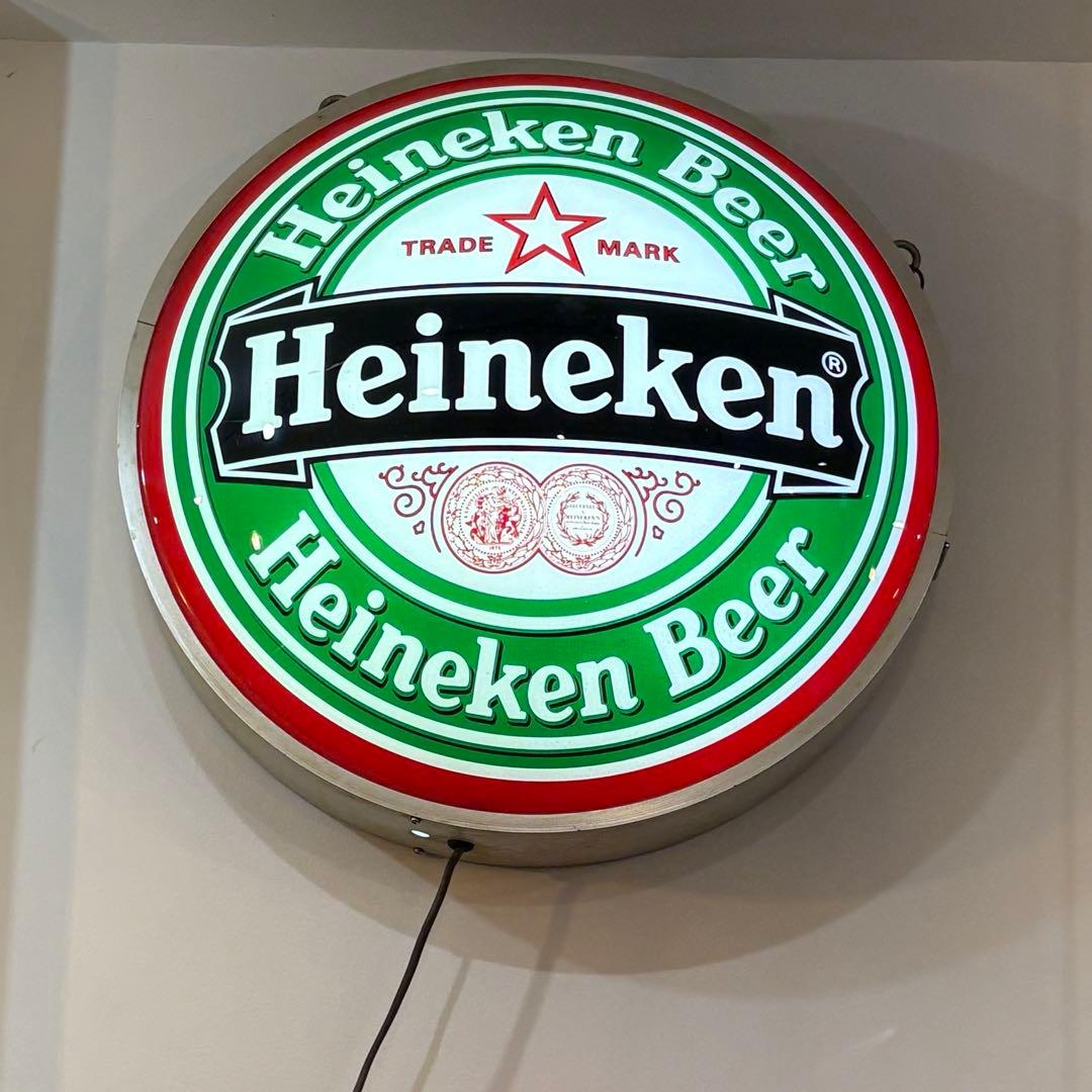 ハイネケン 販促用 非売品 電飾 バー コレクション ガレージ - メルカリ
