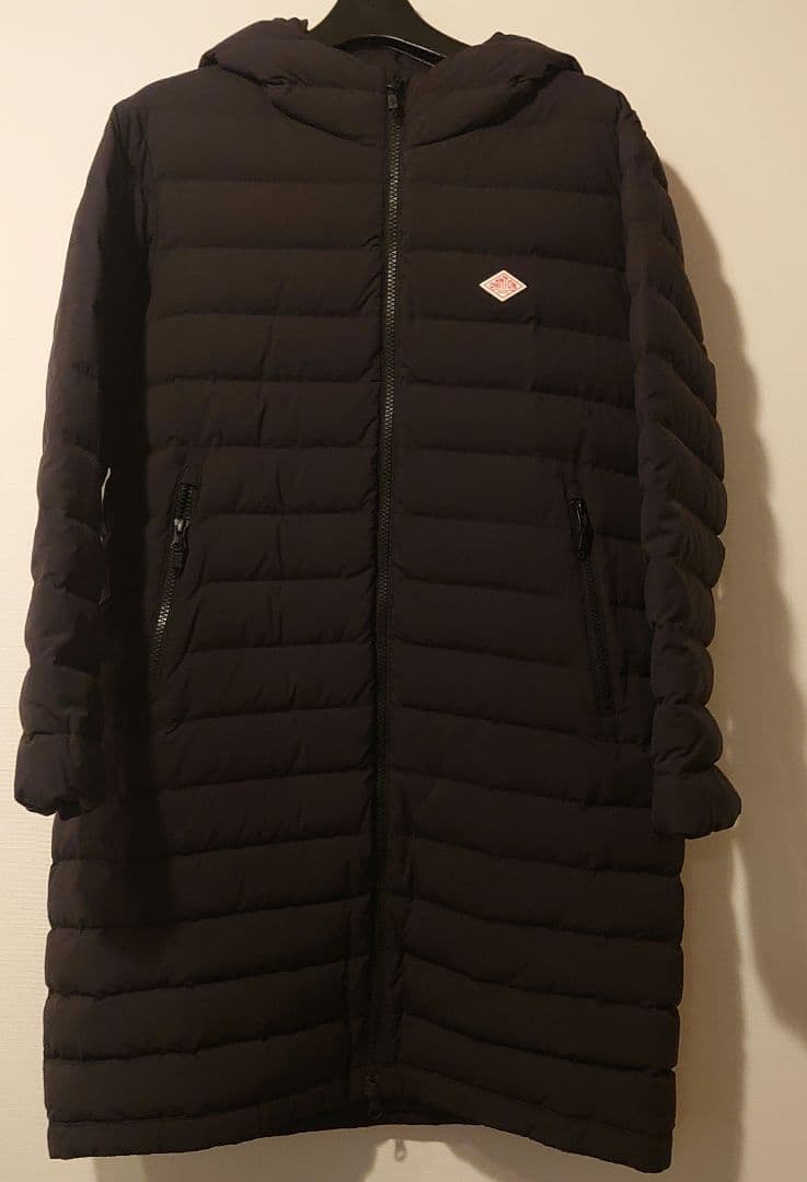 DANTON◆Sサイズ◆ミドル ダウン フード コート